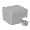 RS PRO 5U2 Series Grey Polycarbonate Enclosure IP66 IK07 82x80x55 mm IP66