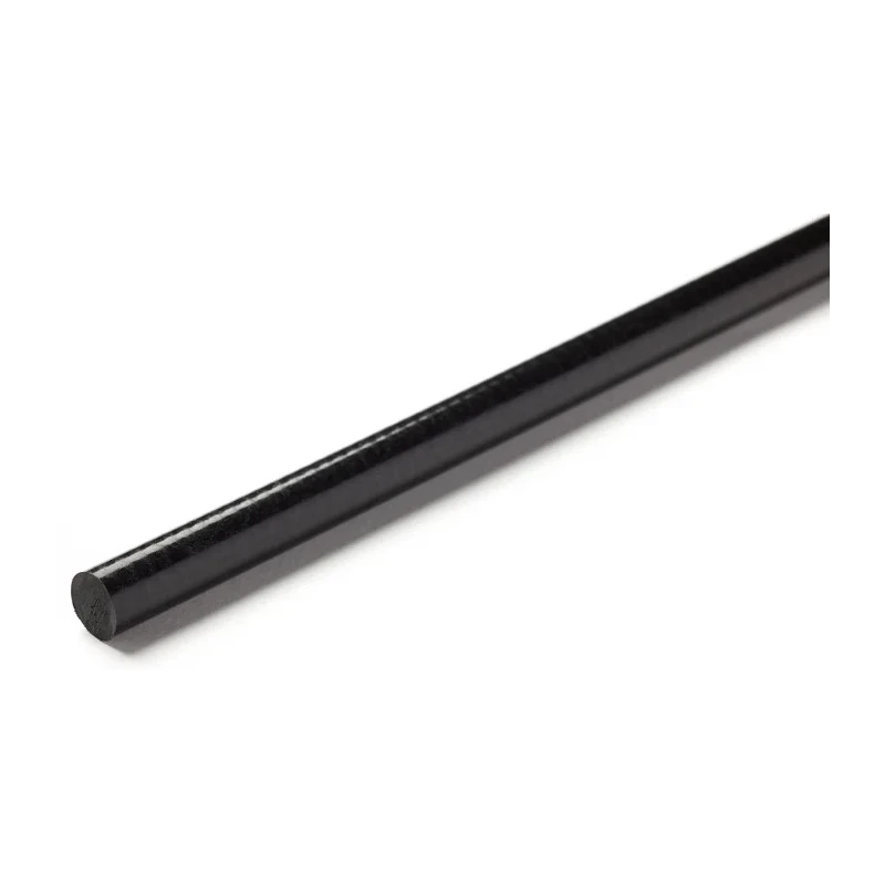 RS PRO Black Glass-Reinforced Plastic Rod, 1m Length x 15mm Diameter, Impact Strength 70kJ/m², UL94 HB, 771-796