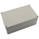 RS PRO 5U3 Series ABS General Purpose Enclosure, IP66, IK07, 200x120x75 mm, Grey Lid