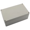 RS PRO 5U3 Series ABS General Purpose Enclosure, IP66, IK07, 200x120x75 mm, Grey Lid