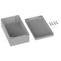 RS PRO 5U3 Series ABS General Purpose Enclosure, IP66, IK07, 200x120x75 mm, Grey Lid