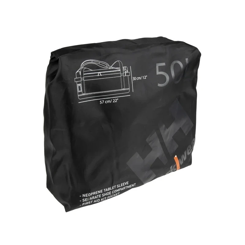 Helly Hansen Vinyl Tool Bag with Shoulder Strap, Water Resistant, Black, 57 x 30 cm 79572_990-STD