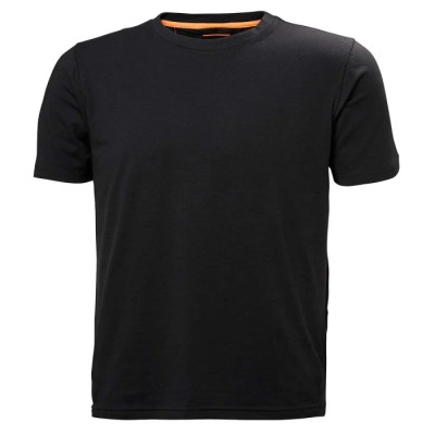 Helly Hansen Black Cotton Short Sleeve T-Shirt S 79198_990-S