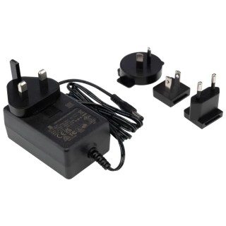 RS PRO AC/DC Adapter Global 50.4W 15V DC 3.36A Interchangeable Plugs 200-8929