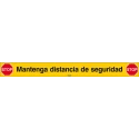 Brady Safety Poster Polypropylene Spanish, 800 mm x 80 mm, COVID-19, Non-Adhesive 306833