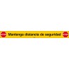 Brady Safety Poster Polypropylene Spanish, 800 mm x 80 mm, COVID-19, Non-Adhesive 306833