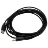 RS PRO IC Socket USB Cable, Male USB Type A to Male USB Type B, USB 2.0, Black, 5m 201-2478