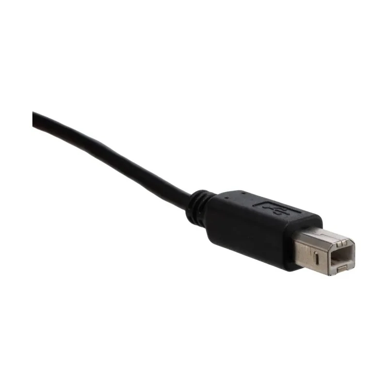 RS PRO IC Socket USB Cable, Male USB Type A to Male USB Type B, USB 2.0, Black, 5m 201-2478