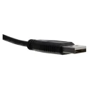 RS PRO IC Socket USB Cable, Male USB Type A to Male USB Type B, USB 2.0, Black, 5m 201-2478