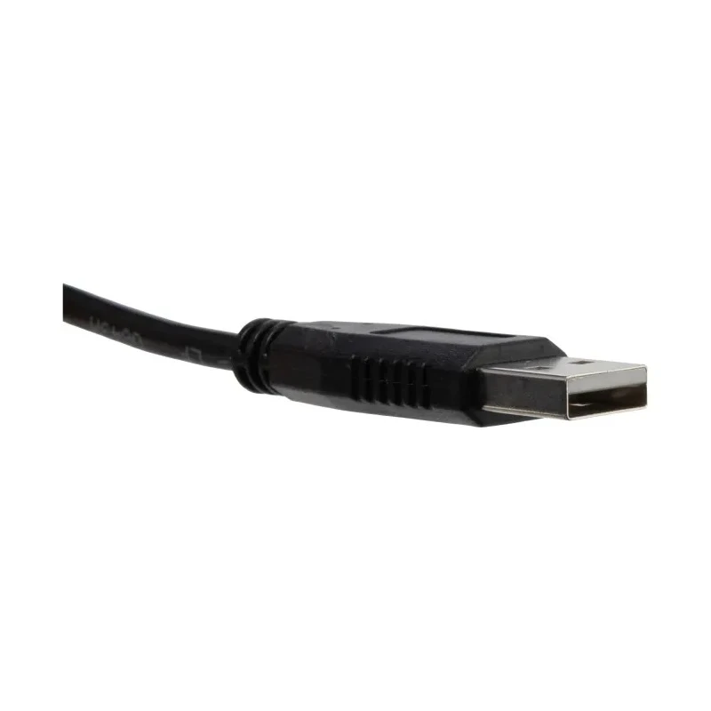 RS PRO IC Socket USB Cable, Male USB Type A to Male USB Type B, USB 2.0, Black, 5m 201-2478