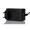 RS PRO AC/DC Adapter EU Plug 12V DC 2.5A, 30W, 2.1 x 5.5 mm Centre Positive 200-8942