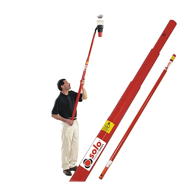 No Climb Telescopic Access Pole 4.5 m Reach, Cordless, Fibreglass, Solo Series SOLO100