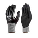 Skytec Black, Grey Nitrile Foam Work Gloves, Size 10, Cut/Abraison/Puncture/Tear Resistant SKY0012