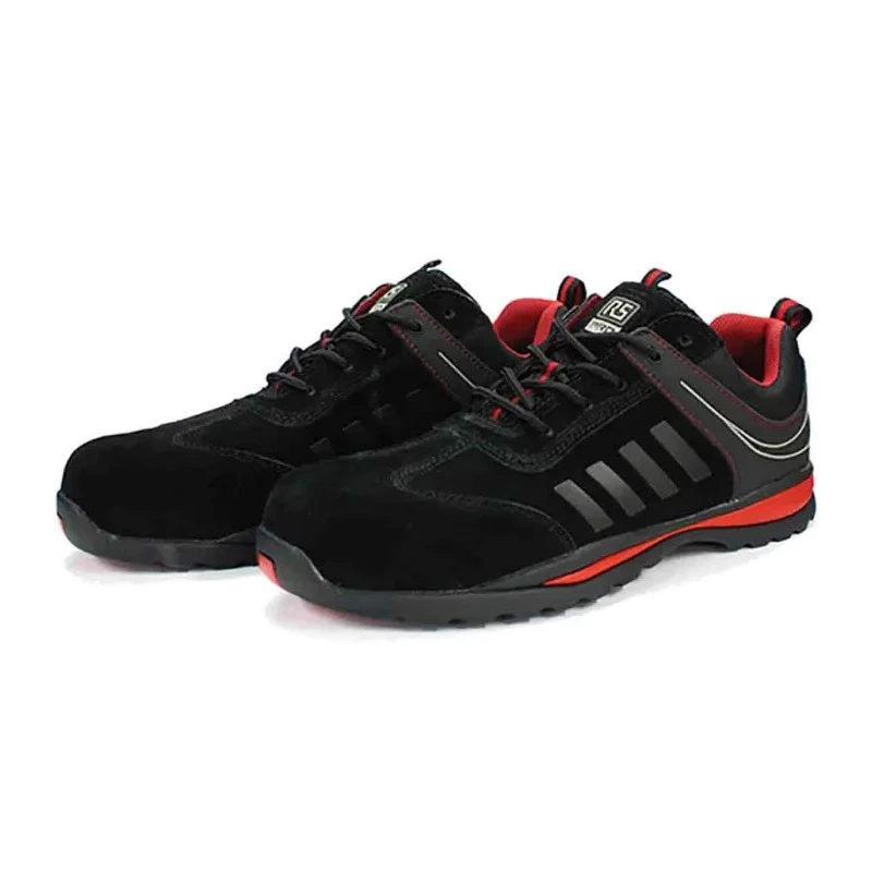 RS PRO Women's Black/Red Fibreglass Safety Trainer, Composite Midsole, UK 3, EU 36 RS360