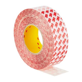 3M Clear Double Sided Plastic Tape Polypropylene Backing 50mm x 50m GPT-020F 50X50 GPT -020F 50X50