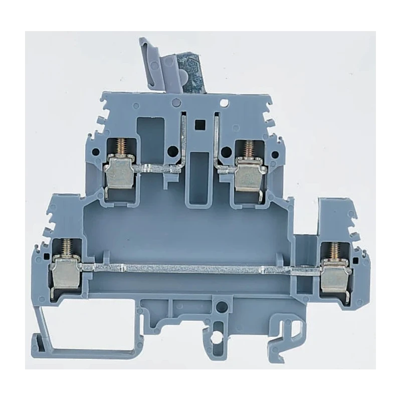 Entrelec FEMS Series End Section, Polyamide Insulation, Grey, for Terminal Block 1SNA116591R0500