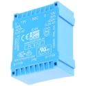 Block PCB Transformer FL 6/12, 12 V AC Dual Output, Pin Mount, 115/230 V Primary, 6 VA, 53x22.6x44 mm