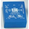 Block PCB Transformer FL 10/6, 6 V AC, 2 Output Pins, 115 V/230 V Primary, Dual Secondary, Low Profile, DIN EN 61558-2-4