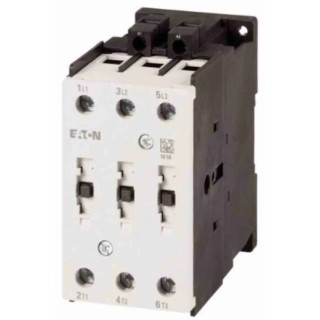 Eaton DILMT Series Contactor, 24V AC Coil, 3-Pole, 80A, 37kW, 690V, DIN Rail Mount, Screw Clamp 197622 DILMT80(24V50/60HZ)