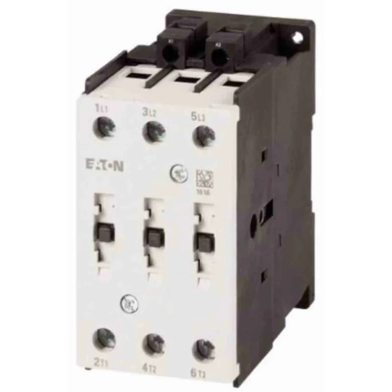 Eaton DILMT Series Contactor, 24V AC Coil, 3-Pole, 80A, 37kW, 690V, DIN Rail Mount, Screw Clamp 197622 DILMT80(24V50/60HZ)