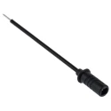 Hirschmann Test & Measurement Needle Test Probe 60V 1A 2mm Socket Stainless Steel Tip Black 973995100