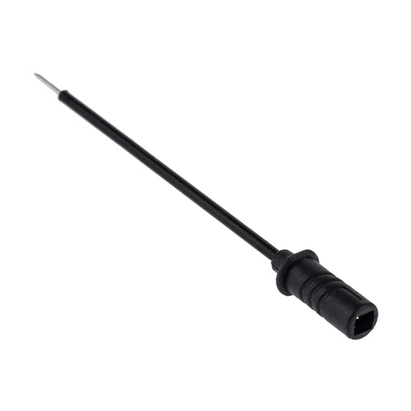 Hirschmann Test & Measurement Needle Test Probe 60V 1A 2mm Socket Stainless Steel Tip Black 973995100