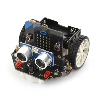 DFRobot BBC Micro:bit Add-on Micro Maqueen Lite Educational Robot, Plug-and-Play, All-Metal Gear Motor ROB0148-EN