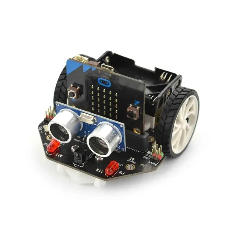 DFRobot BBC Micro:bit Add-on Micro Maqueen Lite Educational Robot, Plug-and-Play, All-Metal Gear Motor ROB0148-EN