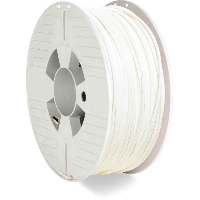Verbatim White PLA 3D Printer Filament, 2.85 mm Diameter, 1 kg, FDM Technology 55328