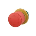 Eaton M30 Series Emergency Stop Push Button Head Turn to Release Mushroom IP66/IP69 30mm Red 197544 M30-PVT30