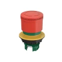 Eaton M30 Series Emergency Stop Push Button Head Turn to Release Mushroom IP66/IP69 30mm Red 197544 M30-PVT30