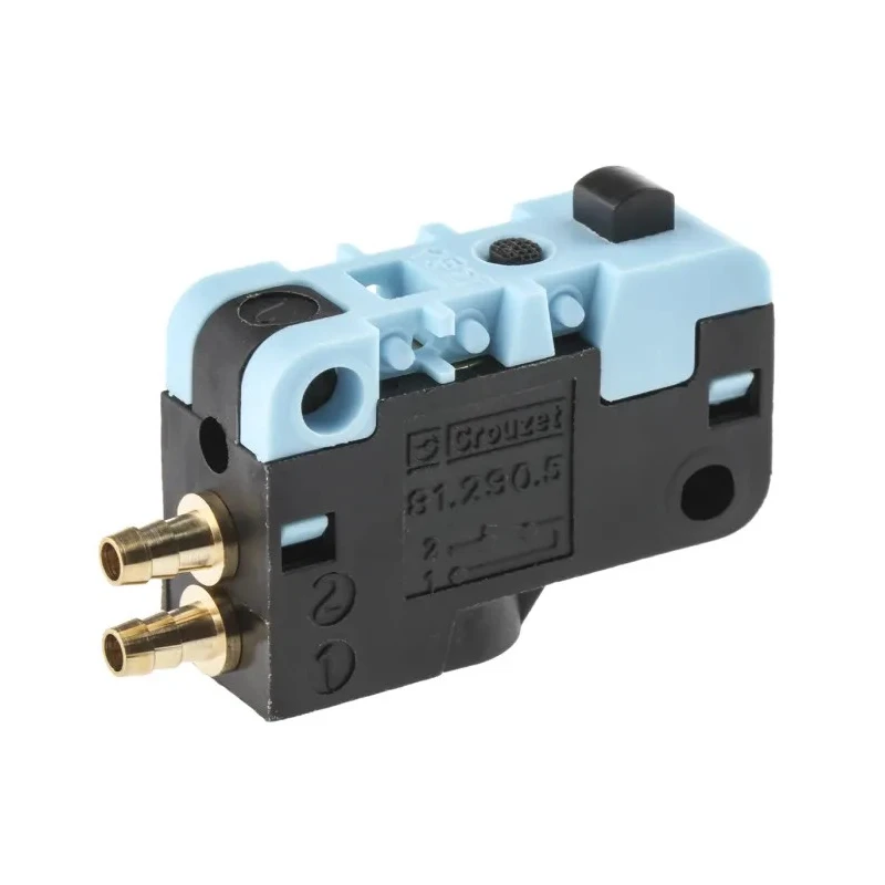 Crouzet Pneumatic Manual Control Valve, Plunger Operation, 2.5 mm Port, 8 bar, 100 NL/min, Series 81, Model 81290501