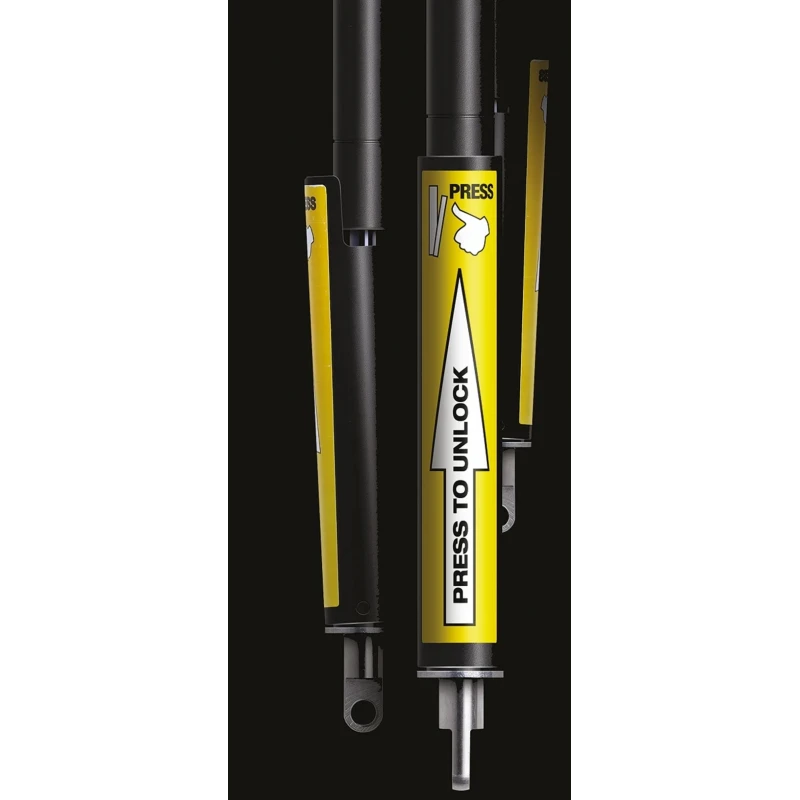 RS PRO Steel Gas Strut with Ball & Socket Joint, 364mm Extended Length, 150mm Stroke, 100–650N Force, Steel SWV8ECV800002