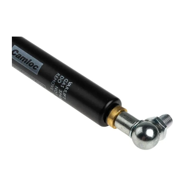 RS PRO Steel Gas Strut with Ball & Socket Joint, 364mm Extended Length, 150mm Stroke, 100–650N Force, Steel SWV8ECV800002