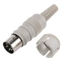 Hirschmann MAS Series DIN Plug 5-Pole Straight, M16, 4A, 34V AC/DC, IP30, Cable Male 930964517 MAS 5100
