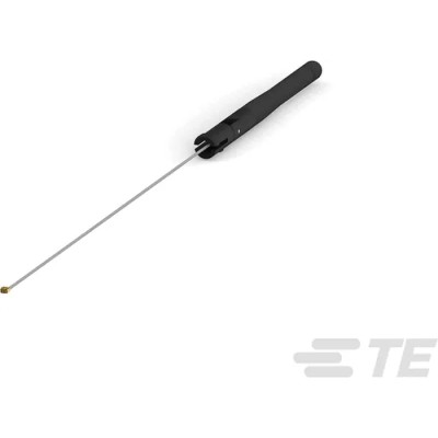 TE Connectivity Dual Band Whip WiFi Antenna, 2.4–5 GHz, Through Hole/Bolted, Male Connector, 4-1982564-1