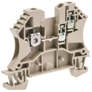 Weidmüller Feed Through Terminal Block, WDU Series, Brown, 2.5mm², 1-Level, 800V, Screw, IECEx/ATEX, Model 1024700000