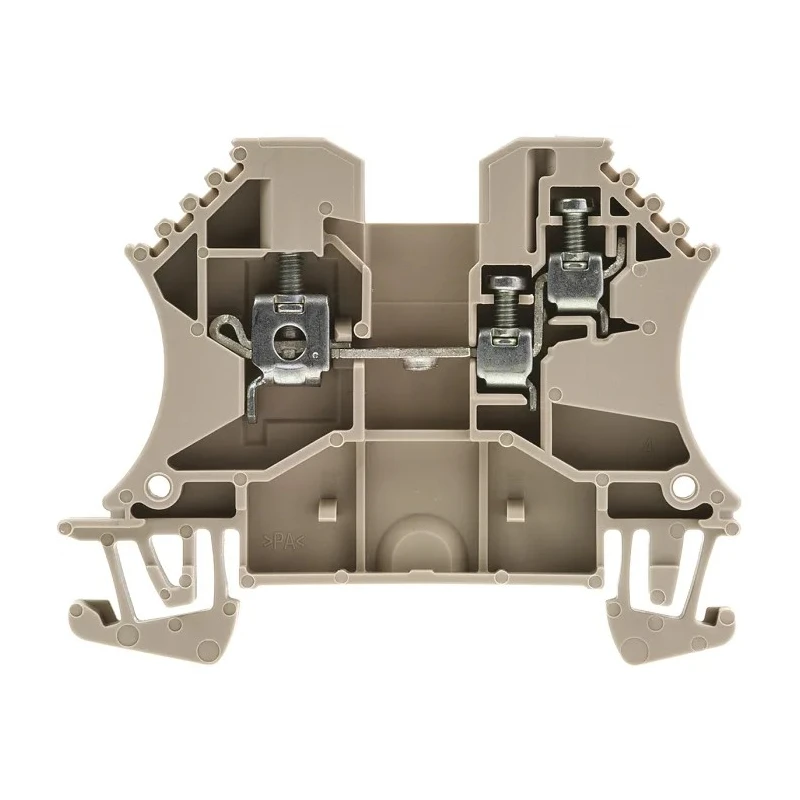 Weidmüller Feed Through Terminal Block, WDU Series, Brown, 2.5mm², 1-Level, 800V, Screw, IECEx/ATEX, Model 1024700000