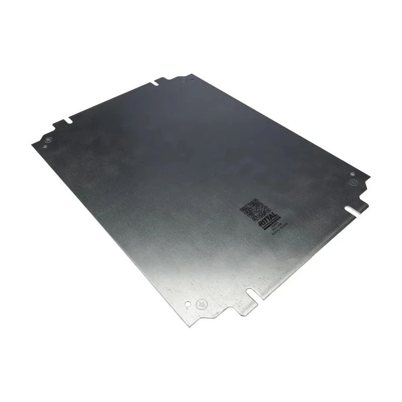 Rittal Sheet Steel Mounting Plate Zinc Plated, 275mm Width, 385mm Length, KX Series, Enclosure Accessory 1568800