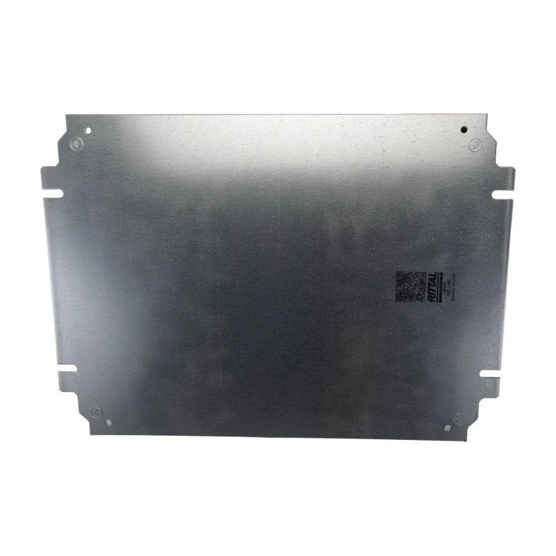 Rittal Sheet Steel Mounting Plate Zinc Plated, 275mm Width, 385mm Length, KX Series, Enclosure Accessory 1568800