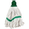 RS PRO Yarn Green Mop Head, Blended Cotton, 350 mm, Screw Fit, 201-9577