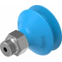 Festo 40 mm Bellows Polyurethane Suction Cup G 1/4 Thread, 60N Holding Force, VASB-40-1/4-PUR-B