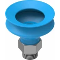 Festo 40 mm Bellows Polyurethane Suction Cup G 1/4 Thread, 60N Holding Force, VASB-40-1/4-PUR-B