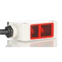 RS PRO Through Beam Photoelectric Sensor Block, PNP NO/NC, 4 m Detection Range, 30V DC, IP67 Model IP67