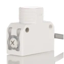 RS PRO Polarised Retro Reflection Photoelectric Sensor Block 3 m PNP NO/NC PSR Series 30V dc Red Light ABS M18 Screw IP67