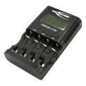 Ansmann Powerline 4.2 Pro Battery Charger 1001-0079-UK for 5V NiMH 1.8A AA/AAA Batteries USB Output with UK/EU Plug, 4 Bays