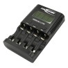 Ansmann Powerline 4.2 Pro Battery Charger 1001-0079-UK for 5V NiMH 1.8A AA/AAA Batteries USB Output with UK/EU Plug, 4 Bays