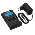 Ansmann Powerline 4.2 Pro Battery Charger 1001-0079-UK for 5V NiMH 1.8A AA/AAA Batteries USB Output with UK/EU Plug, 4 Bays