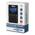 Ansmann Powerline 4.2 Pro Battery Charger 1001-0079-UK for 5V NiMH 1.8A AA/AAA Batteries USB Output with UK/EU Plug, 4 Bays