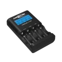 Ansmann Powerline 4.2 Pro Battery Charger 1001-0079-UK for 5V NiMH 1.8A AA/AAA Batteries USB Output with UK/EU Plug, 4 Bays
